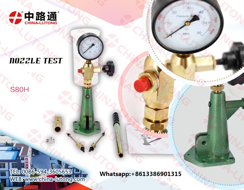 Common rail injector tester S80H Injector Nozzle Tester Injector Tester