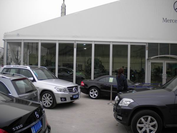 Customized Over 15 Years Life Span Marquee Party Tent For Car Parking Garage