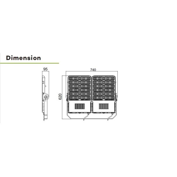 Weatherproof IP66 LED Flood Light