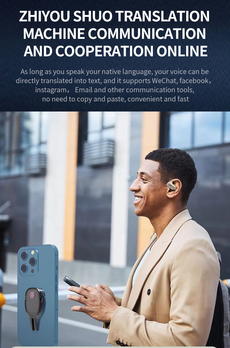 Mini Muti Language Translator Smart Translation Machine For English German Spanish French Dutch Italian