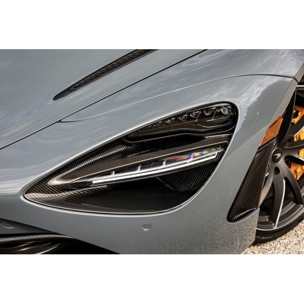 40mm Carbon Fiber Headlamp Guard 720S Carbon Fiber OEM Headlamp Guard