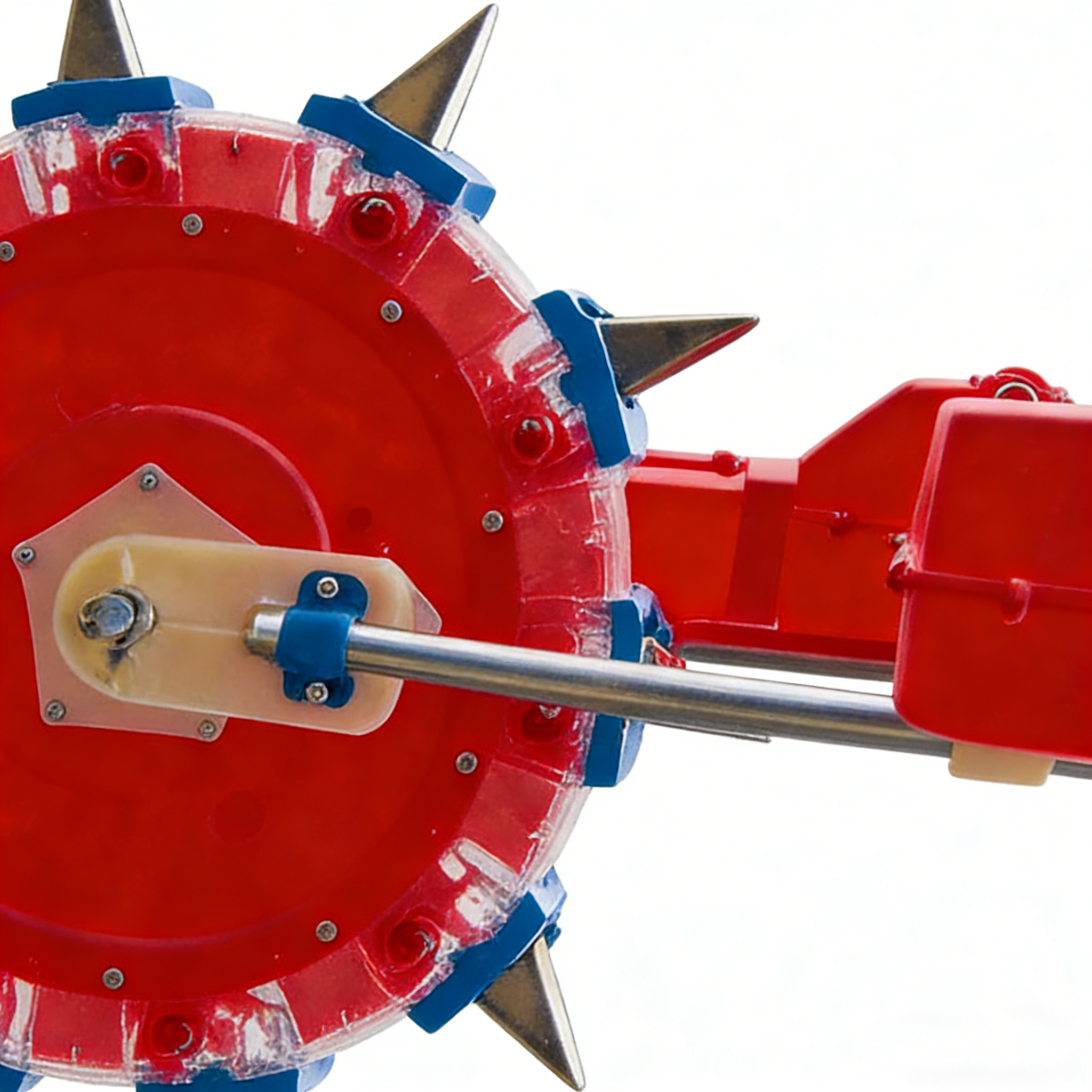 Agricultural Hand Push Fertilizer Spreader Corrosion Resistant Precision Feed