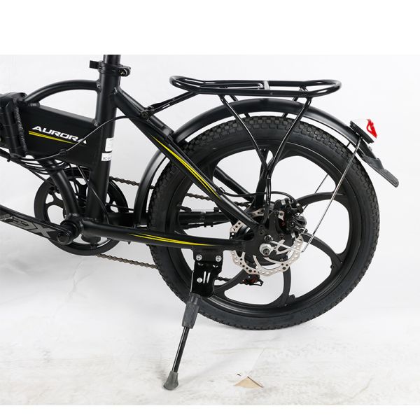 20x1.95 Lightweight Electric Folding Bike 50km/H Max Speed With KMC Chain