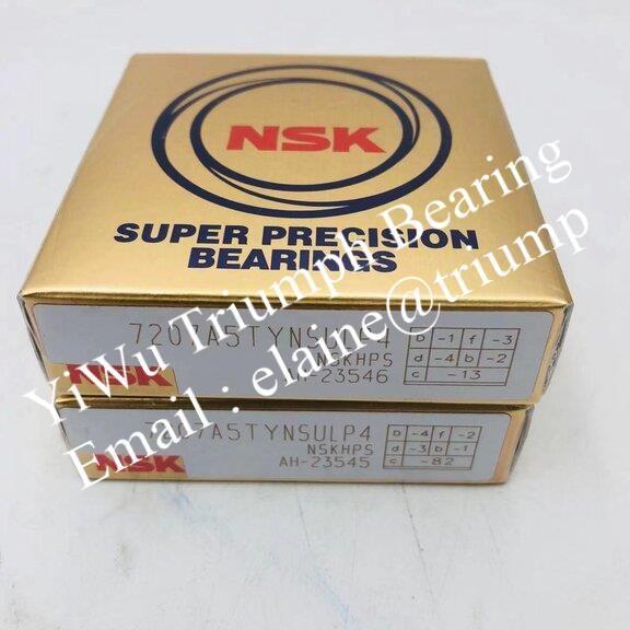 NSK  High Precision Angular contact ball bearing   7207A5TYNSULP4