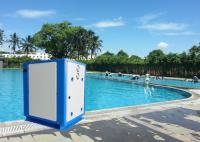 L'eau de basse température d'unité d'EVI de pompe à chaleur de piscine pour arroser la pompe à chaleur au sol
