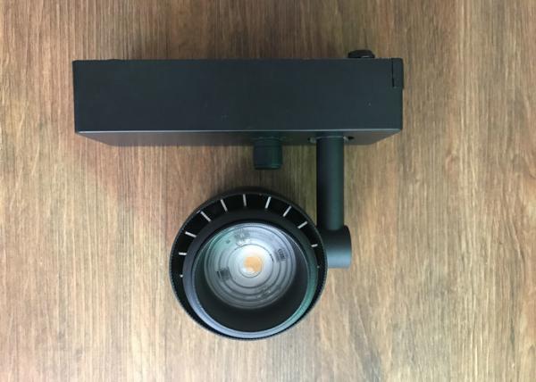 Dimmable LED Ceiling Track Lights 36W Bridgelux COB 90Ra 4000K 3000LM