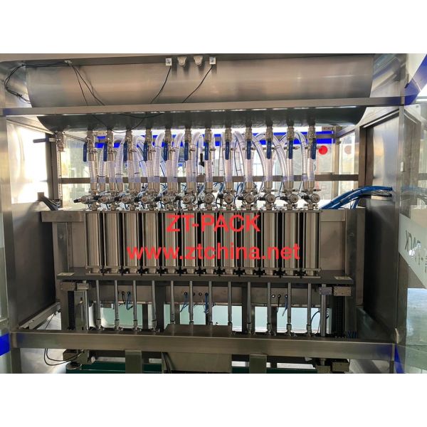 Линейная машина завалки поршеня для бутылки масла печенья пищевого масла масла Vegetale