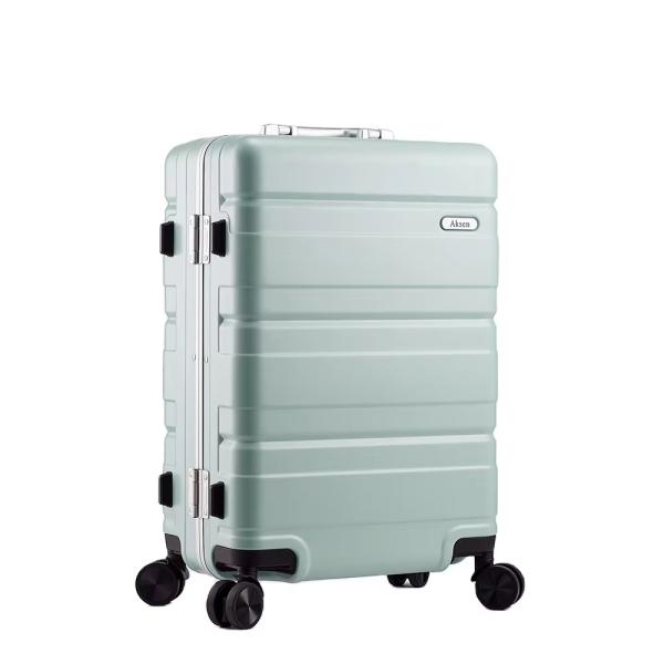Outdoor Travel Trolley Suitcase Sets with Aluminum Trolley and 360 Degree Spinner Wheel