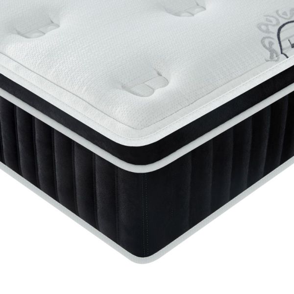 Sleepwell Cooling Breathable Gel Pocket Spring Hybrid Mattre King/Queen Size Memory Foam Quiet Springs Bed
