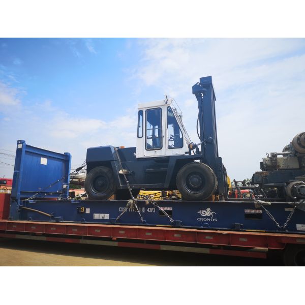 16 T Used Diesel Hyster Used Diesel Forklift Truck 2275 Mm Drive Tread Width