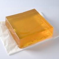 Jaune adhésif de empaquetage sensible à la pression de fonte chaude pour les couvertures en plastique de tissu humide