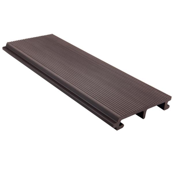 124x23mm No Warp Exterior Wall Cladding Groove Surface Waterproof Board