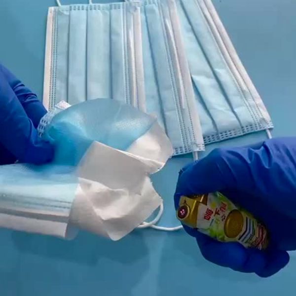 Civilian Disposable Surgical Masks , Earloop Face Mask High Breathability