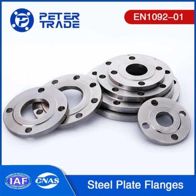 TYPE 01 European Standard EN1092-01 304 316 Stainless Steel Plate Flanges Flat Face PN 40 PLFF DN10-DN600