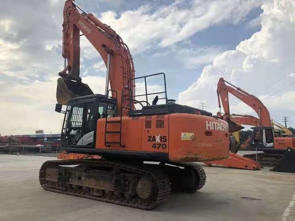 Quarry ZX470H-5G Hydraulic 47T Hitachi Crawler Excavator