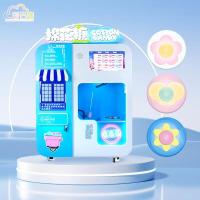 Machine à vendre de bonbons de coton de 3000W 1,5 à 2 minutes Vendeur de bonbons de coton personnalisé