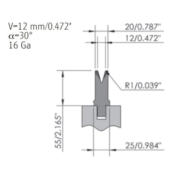 Bending Machine Press Brake Die Hydraulic Metal Brake Dies