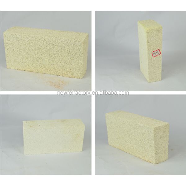 Industrial Furnaces White Thermal Mullite Insulation Brick for Maximum Heat Retention