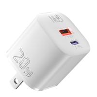 Essager 20W GaN USB Type-C PD QC3.0 Chargeur de téléphone à recharge rapide Pour iPhone Huawei Samsung