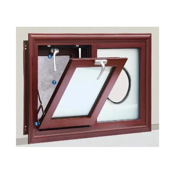 Small Glazing Windows Top Hung Design With Double Glazing And Original Hardware
