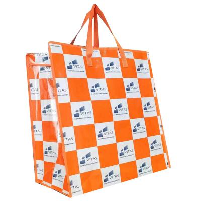 Reusable Pp Woven Shopper Laminated Woven Bags Waterproof Within Budget