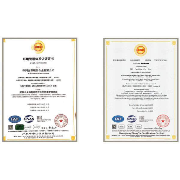 Режущие инструменты 100% карбида прокладки карбида вольфрама девственницы ISO14001