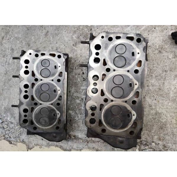 3 cilindros utilizaron el enfriamiento diesel de las culatas de motor K3E Eddy Injection For Excavator Water