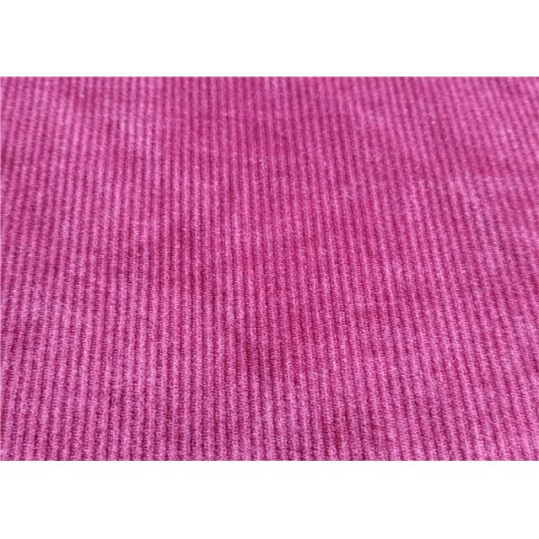 Производитель AB Yarn Pin Strip Fabric For Dress / Jersey Velvet Super Soft Spandex Fabric Изготовление из пряжи с пряжами