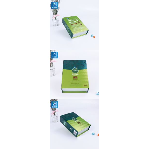 Recyclable Spot UV 0.5kg Hair Dye Cosmetic Gift Box Packaging