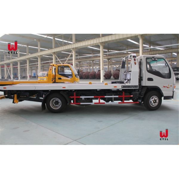 Отбуксировка тележки JAC 4X2 сверхмощная