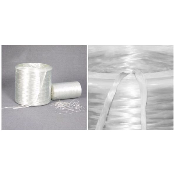 General Purpose Spray Up E Glass Fiberglass Direct Roving Yarn 2400 Tex