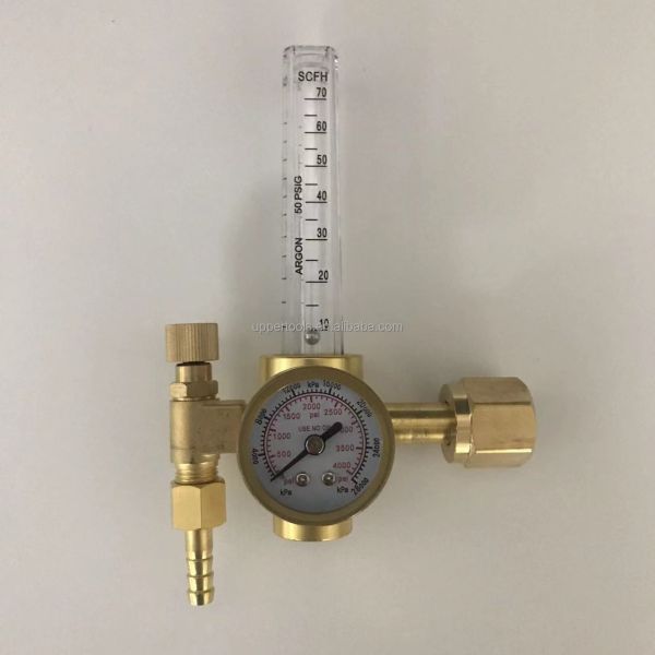 CGA320 Thread CO2/Argon Flowmeter Pressure Reducer for Multi-Purpose TIG MIG Welding