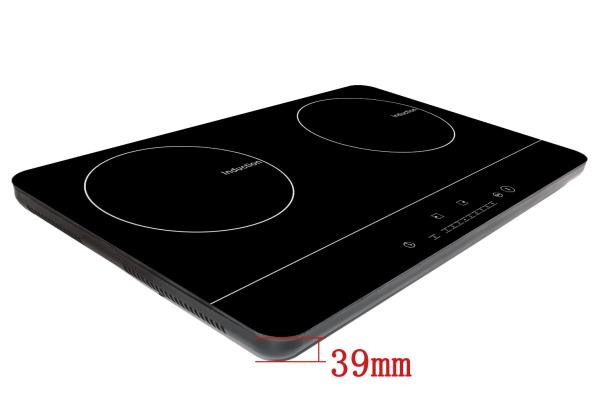 ODM Micro Crystal 240V Double Burner Induction Cooktop