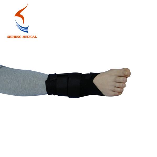 Good design black free size composite cloth ankle brace for sale