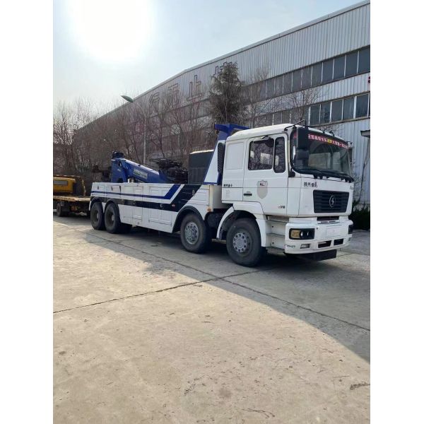 Подержанные грузовики SHACMAN 6X4 20Ton 30Ton дорожное спасательное восстановление транспортных средств интегрированного буксира и крана разрывчик грузовика