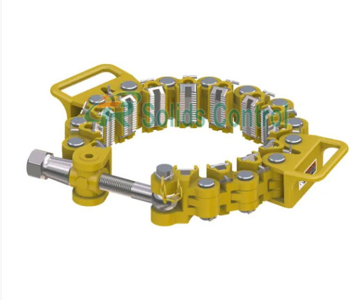 ドリル・カラーを扱う多リンク設計ドリルの予備品の回転式安全クランプ