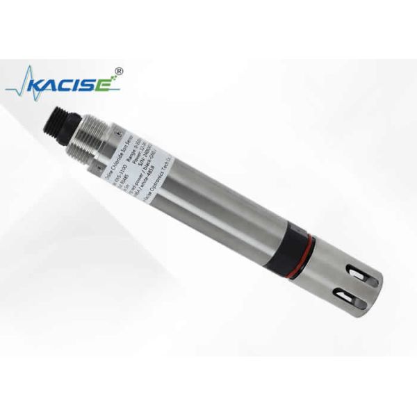 KWS-3100 In-Line Chloride Ion Sensor with Modbus/RTU Protocol IP68 Rating and POM Casing for Swimming Pool Water Quality Management