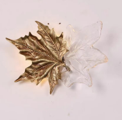 Sconces стены кленового листа современные для ODM 220V живущей комнаты