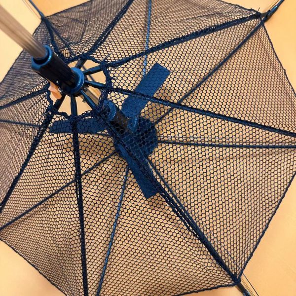 Market Popular Summer Fan Umbrella UV-Resistant Waterproof Fan Umbrella 41 In Dia Outdoor Sun Umbrella Fan Umbrella