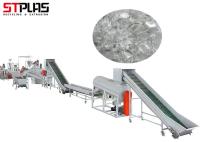 Ligne de lavage d'ANIMAL FAMILIER adaptée aux besoins du client par tension, machine de réutilisation en plastique d'ANIMAL FAMILIER durable