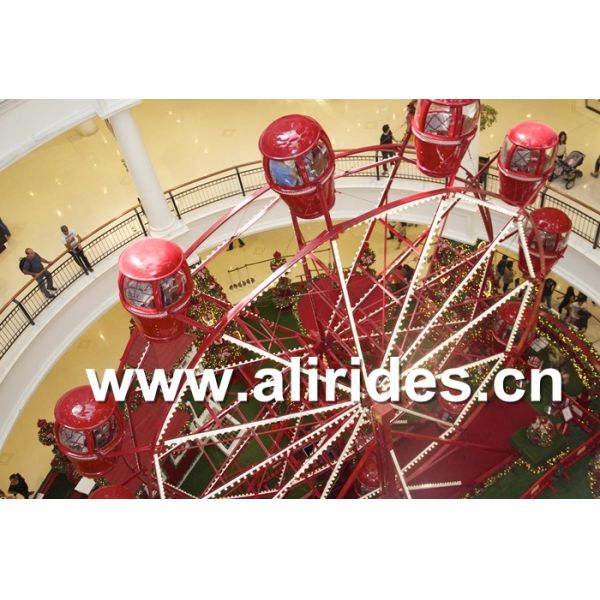 Christmas mini ferris wheel for shopping mall amusement rides for sale kiddy ride