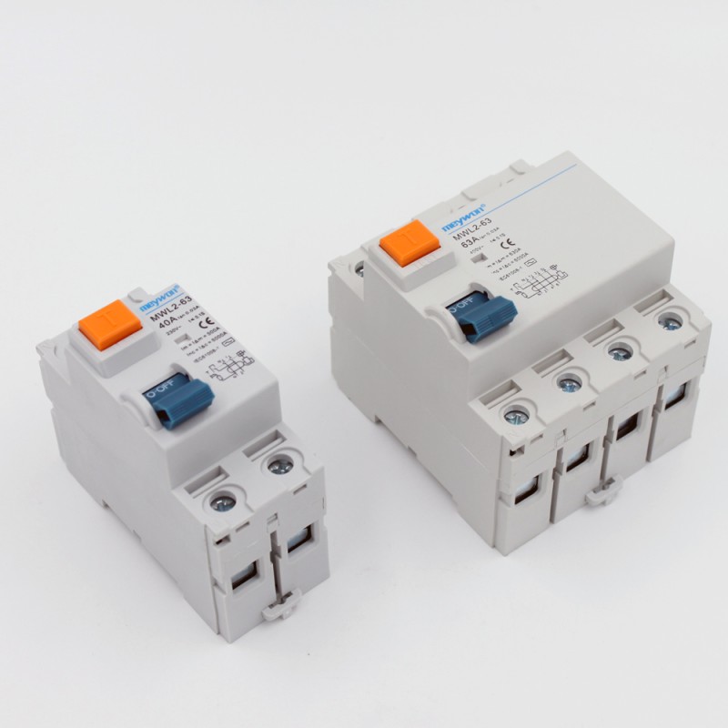 4 Pole Electromagnetic Type RCCB Residual Current Circuit Breaker AC 25a 40a 63a RCD Copper 4 Pole RCCB