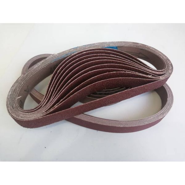 180 Grit 10mm Narrow Abrasive Ceramic Belt Sander Belts Sandpaper For Belt Sander