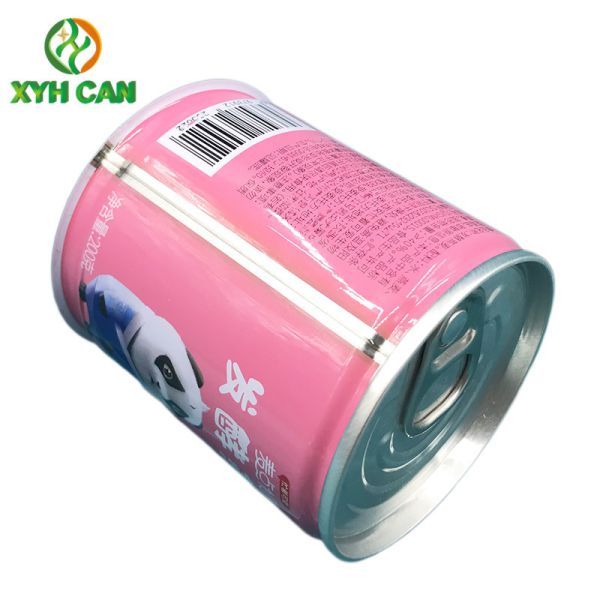 FDA 0.23mm Thick CMYK Printing Food Tin Cans For Oat Food