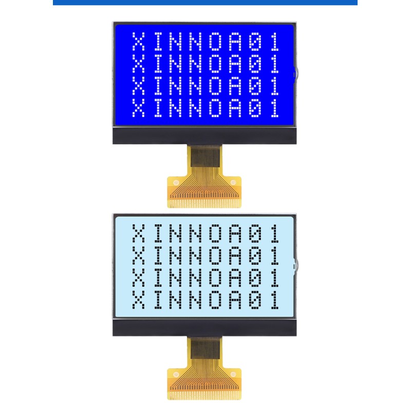 COG12864-20 Gray Film I2C \ SPI Module R30 PIN ST7565R Dot Matrix COG LCD Screen