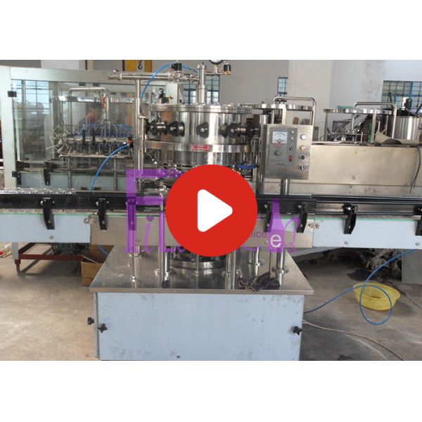 Sparkling Water PET Can Filling Line Industrial Linear Filling Machine