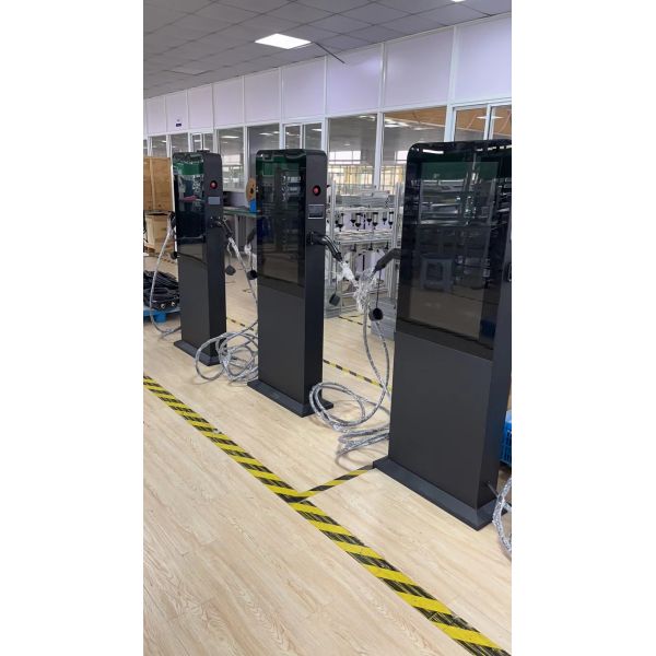 3 Phase Car EVSE EV Charger LED Level 2 CCS Car Charger For Electric Cars