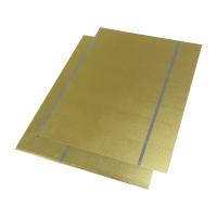 Envernize o folha de Flandres 600mm com o ouro que enverniza para recipientes