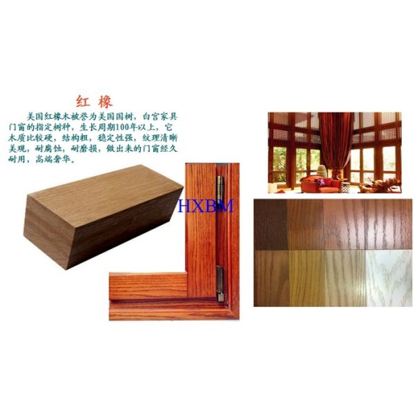 Строители удваивают застекленное алюминиевое одетое деревянное оборудование внешних дверей немецкое