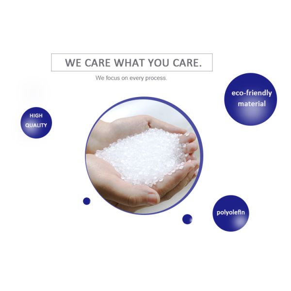 Matériau POF Sac rétrécissant Transparence Film antipoussière POF Largeur 3000 mm